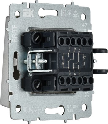 Выключатель IEK Brite BR-V20-2-10-K47