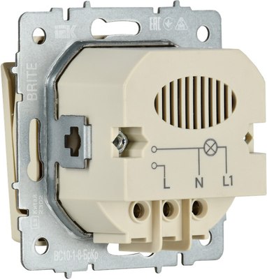 Выключатель IEK Brite BR-V11-0-10-K10