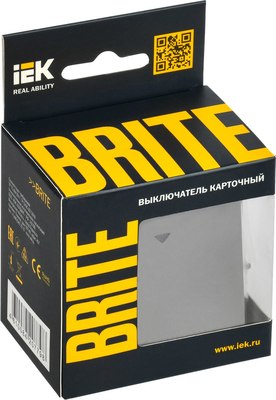 Выключатель IEK Brite BR-V11-0-10-K46