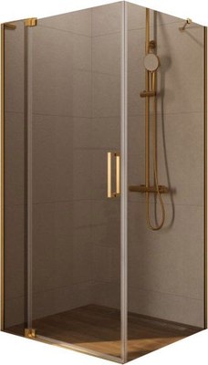 Душевой уголок Cezares SLIDER-AH-1-80-80/90-BR-BORO - фото