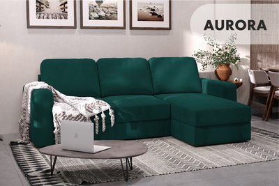 Диван угловой Mio Tesoro Aurora правый