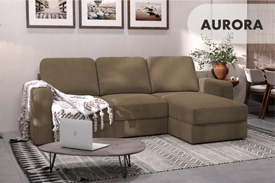 Диван угловой Mio Tesoro Aurora правый