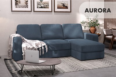 Диван угловой Mio Tesoro Aurora правый