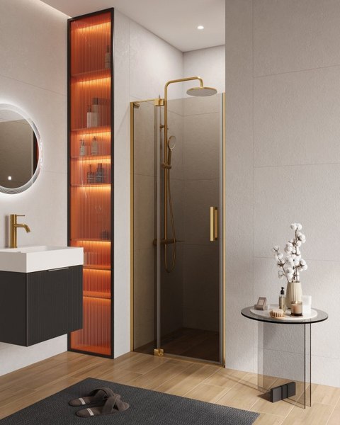 Душевая дверь Cezares SLIDER-B-1-100/110-BR-BORO