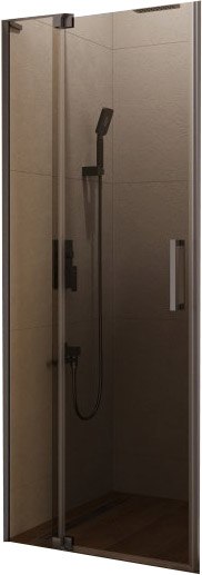 Душевая дверь Cezares SLIDER-B-1-100/110-BR-GM - фото