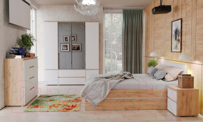 Двуспальная кровать Памир Гретта 1600