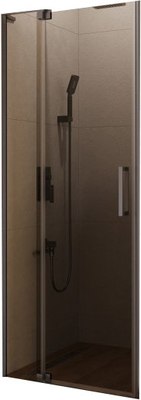 Душевая дверь Cezares SLIDER-B-1-80/90-BR-GM - фото