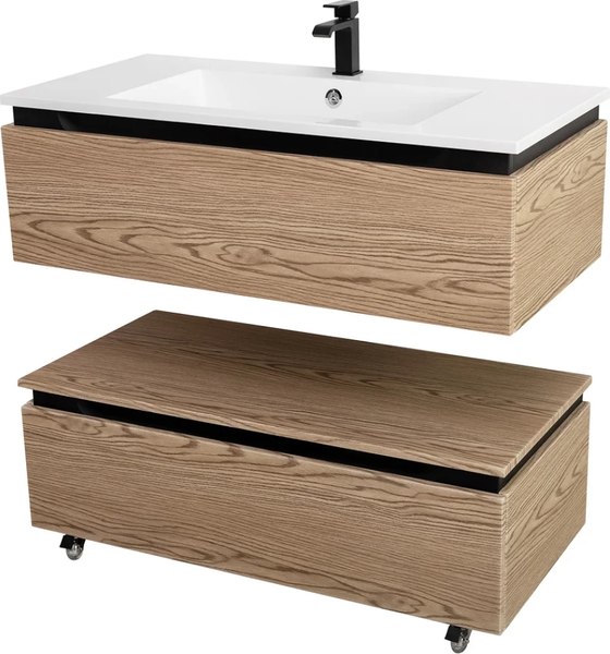 Тумба для ванной Cezares SLIDER-1000-1C-PI-RT-P