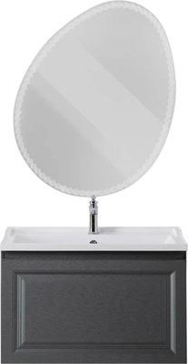 Тумба под умывальник Cezares GIUBILEO-N-80-1C-SO-TIT-P