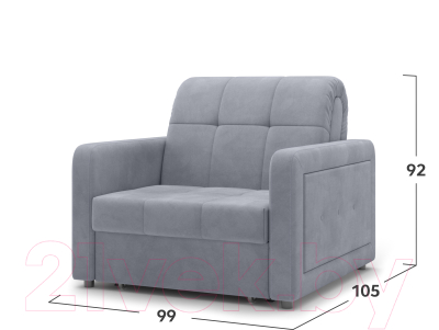 Кресло-кровать Mio Tesoro Порту 063 АТС80