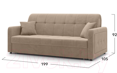 Диван Mio Tesoro Порту 063 АТС180