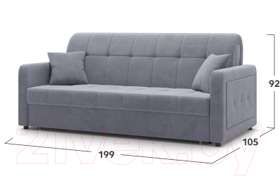 Диван Mio Tesoro Порту 063 АТС180