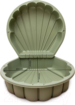 Песочница-бассейн Doloni Ракушка 01236/03eco