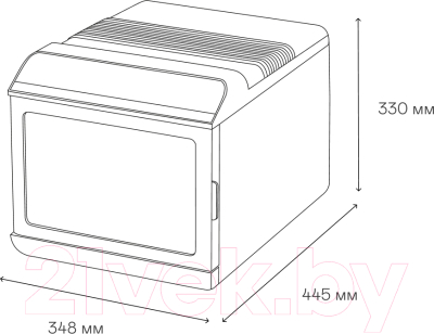Сушильный шкаф для овощей и фруктов Garlyn D-06