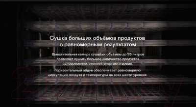 Сушильный шкаф для овощей и фруктов Garlyn D-06