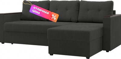 Диван угловой Mio Tesoro Атланта Лайт 111 - фото