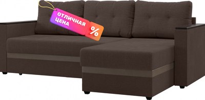 Диван угловой Mio Tesoro Атланта Лайт 111 - фото