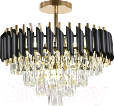 Потолочный светильник Mirastyle CF-9001/500 BK+GD - фото