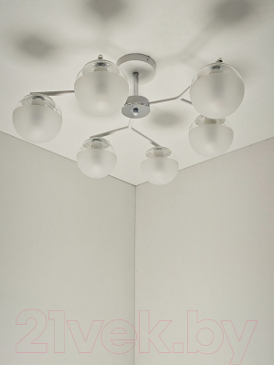 Потолочный светильник Mirastyle MH-10142/6 WH-CR