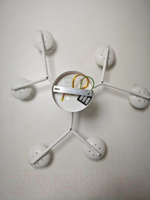 Потолочный светильник Mirastyle MH-10142/6 WH-CR