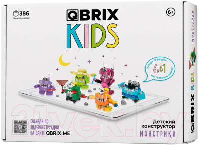 Конструктор QBRIX Kids Монстрики 30031 - фото