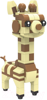 Конструктор QBRIX Kids Зоопарк. Жираф 30040