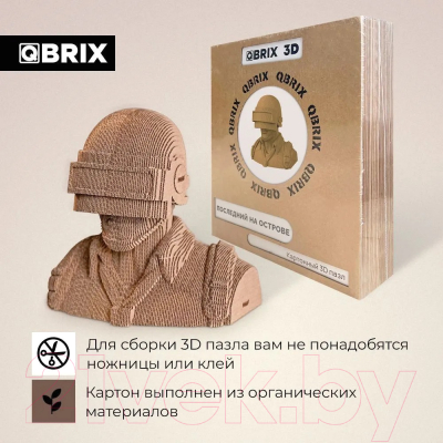 Конструктор QBRIX Последний на острове 3D 20003