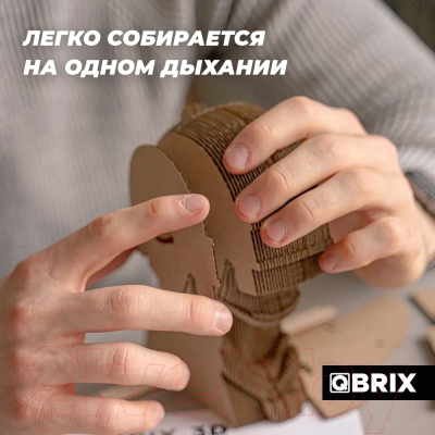 Конструктор QBRIX Последний на острове 3D 20003