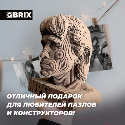 Конструктор QBRIX Виктор Цой 3D 20016