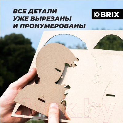 Конструктор QBRIX Юрий Гагарин 3D 20008