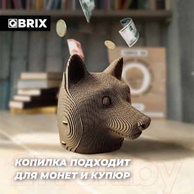 Конструктор QBRIX Догикоин 3D 20011