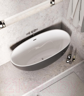 Ванна акриловая Grossman GR-1104MB Fly 170x75