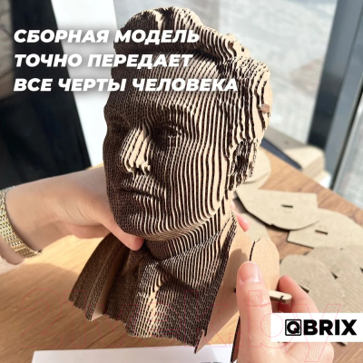 Конструктор QBRIX Илон Маск 3D 20027