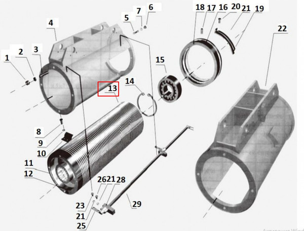 Барабан для тали TOR CD1 2.0т 6м / 1000338