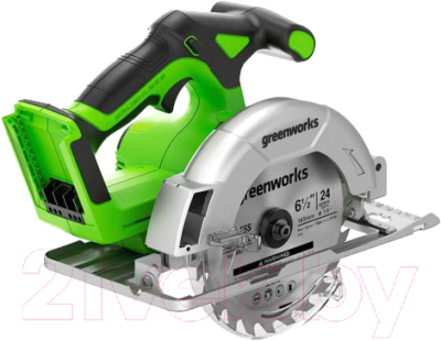Дисковая пила Greenworks GD24CS165 / 1501607