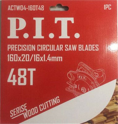 Пильный диск P.I.T ACTW04-160T48 - фото