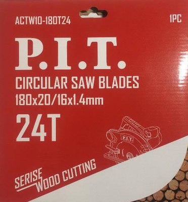 Пильный диск P.I.T ACTW10-180T24