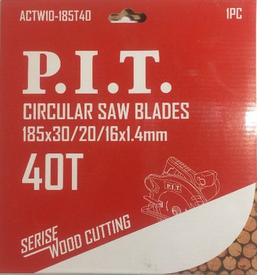 Пильный диск P.I.T ACTW10-185T40