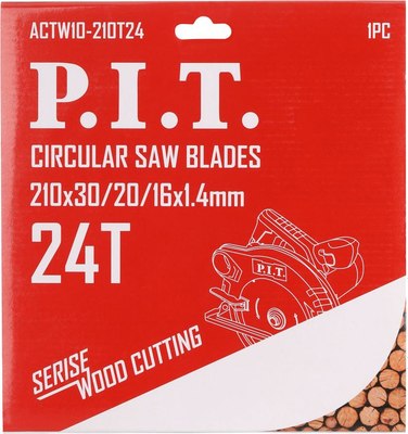 Пильный диск P.I.T ACTW10-210T24