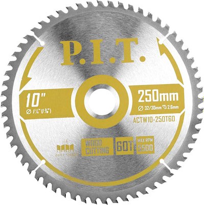 Пильный диск P.I.T ACTW10-250T60 - фото