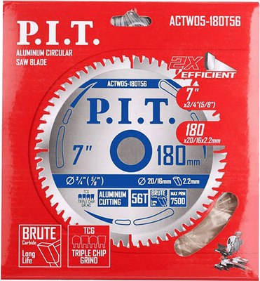 Пильный диск P.I.T ACTW05-180T56