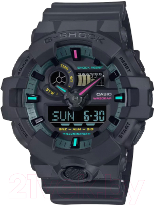 Часы наручные мужские Casio GA-700MF-1A - фото