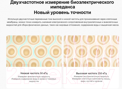 Напольные весы электронные Xiaomi Body Composition Scale S400 BHR7793GL / MJTZC01YM