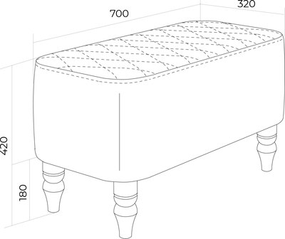 Банкетка Monofix Буно