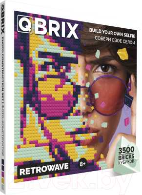 Фото-конструктор QBRIX Retrowave / 50004 - фото