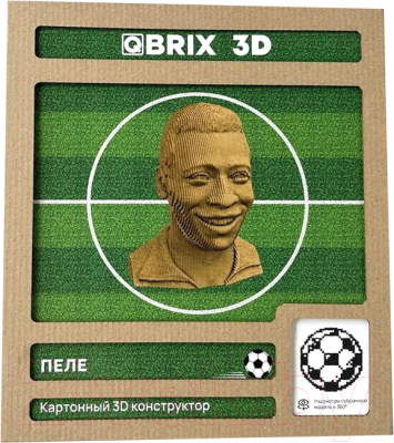 Конструктор QBRIX Пеле 3D 20058 - фото