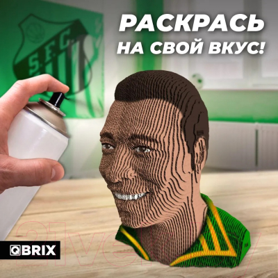 Конструктор QBRIX Пеле 3D 20058