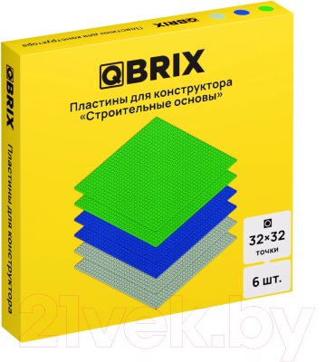 Элемент конструктора QBRIX Пластины / 10007 - фото