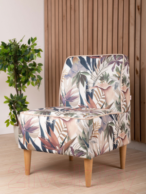 Кресло мягкое Mio Tesoro Одос Принт