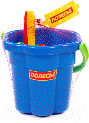 Набор игрушек для песочницы Полесье Ведро-цветок 365 / 36483